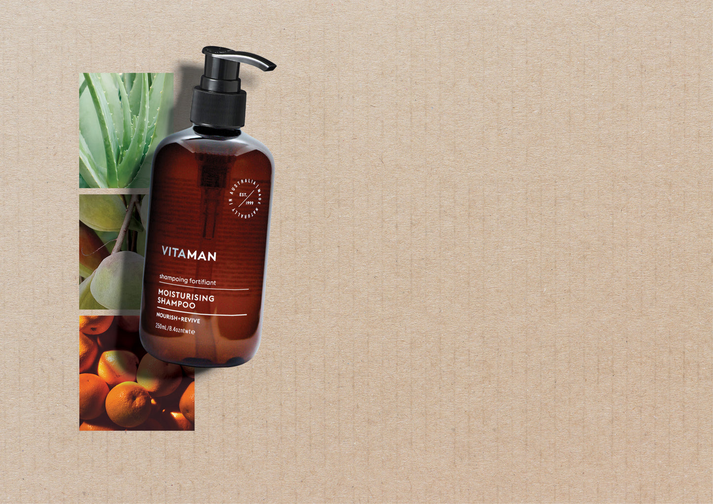VITAMAN Moisturising Shampoo 250ml