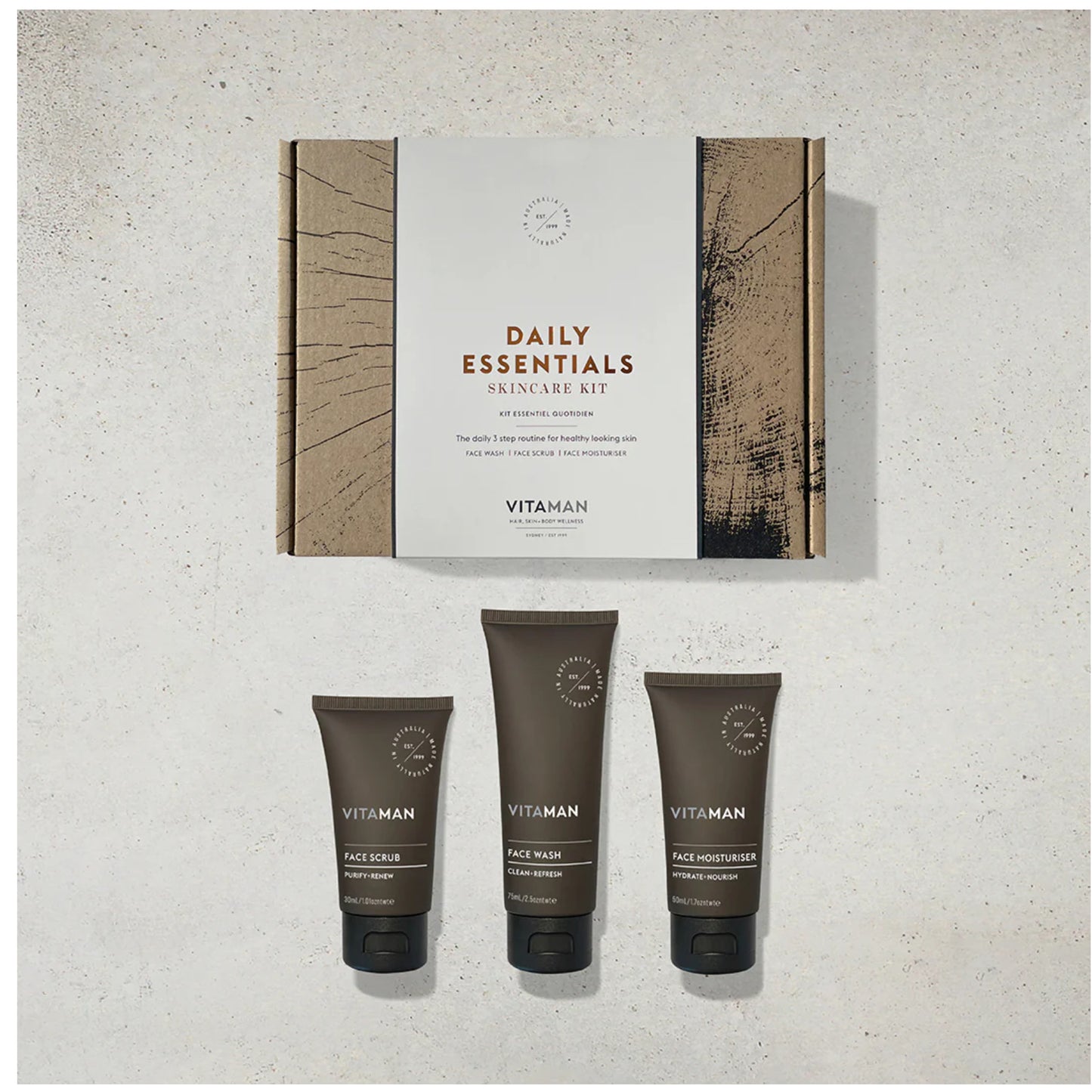 VITAMAN Daily Essentals Kit 3- Piece