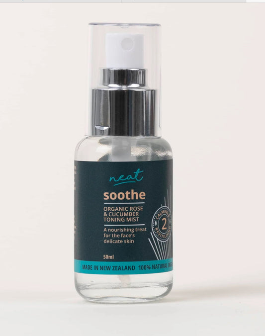 NEAT - Soothe (2) Organic Rose & Cucumber Toning Mist 50ml