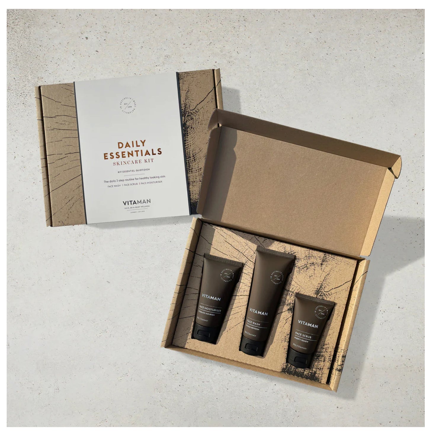 VITAMAN Daily Essentals Kit 3- Piece