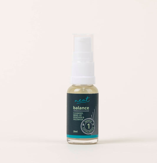 Neat - Balance (1) Daily Mineral Cleanser & Face Mask - 100% Natural 20ml