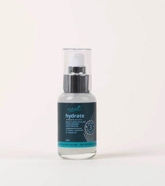 Hydrate (3) Hyaluronic Acid Serum - 100% Natural Hydration 50ml